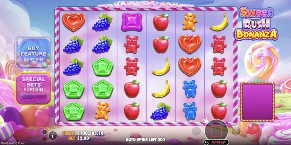 Sweet Rush Bonanza demo