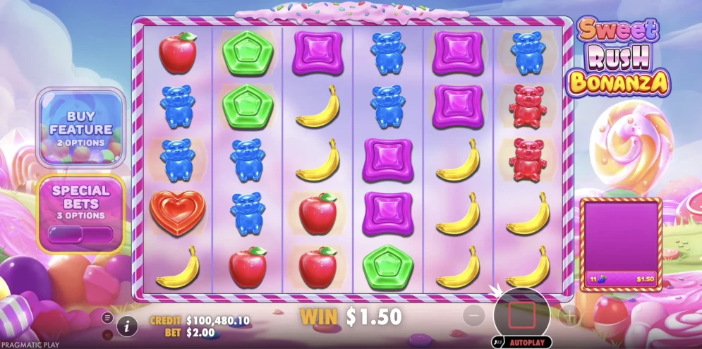 Sweet Rush Bonanza Slot