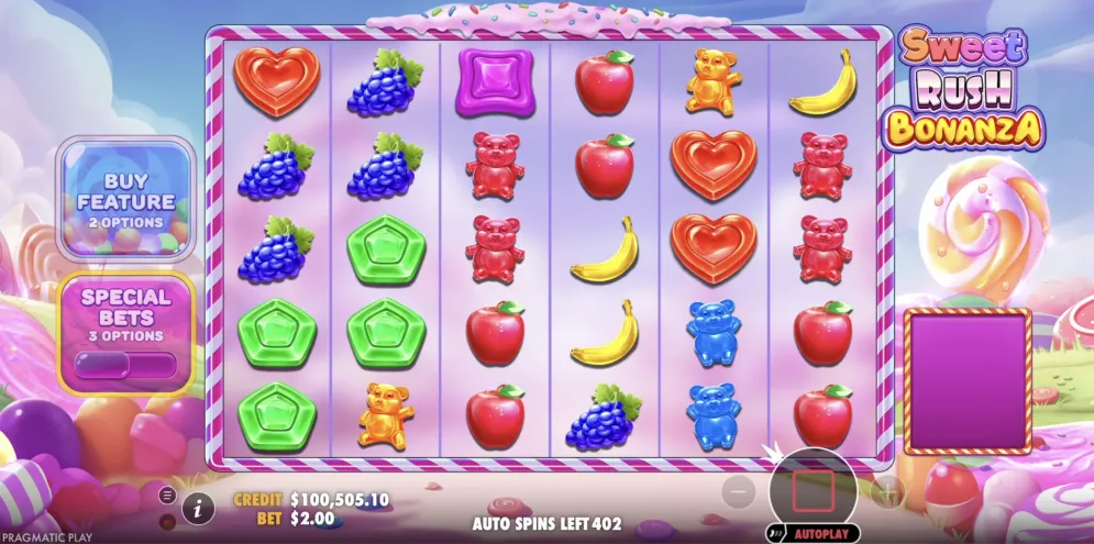 Sweet Rush Bonanza demo